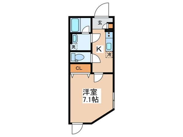 アルティザ氷川台の物件間取画像